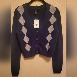 Forever 21 Junior Crop top Sweater size S